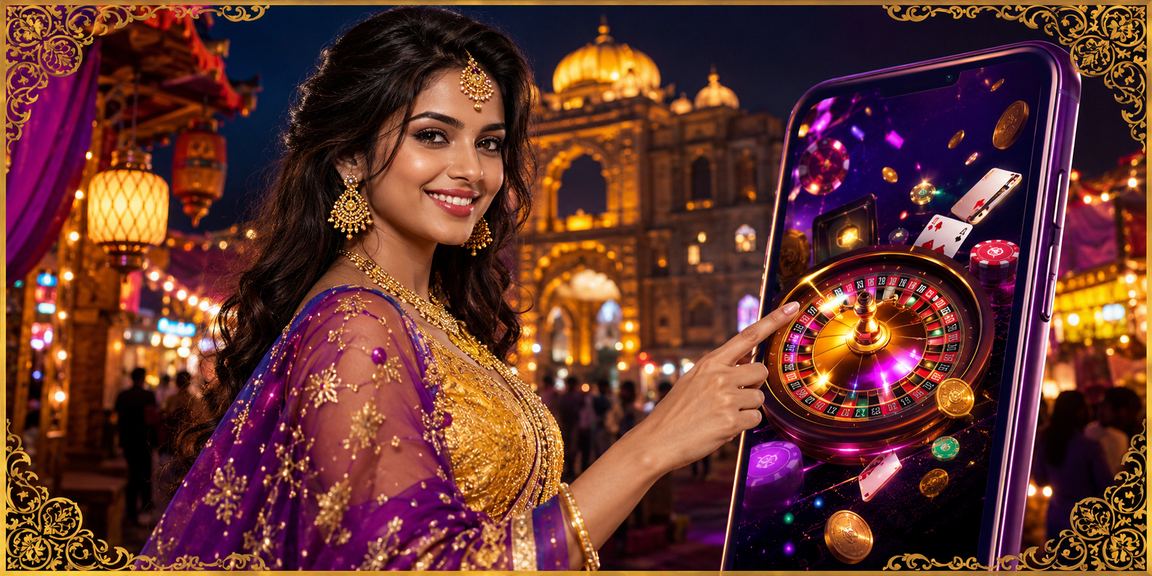 মোবাইল ক্যাসিনো নাইট মার্কেট দৃশ্য